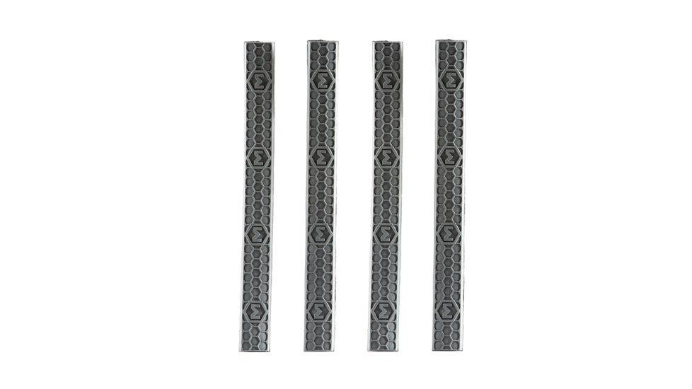 Maxim Defense Industries AR-15 M-Slot Rail Covers - 4 Pack, Grey, MXM-47601