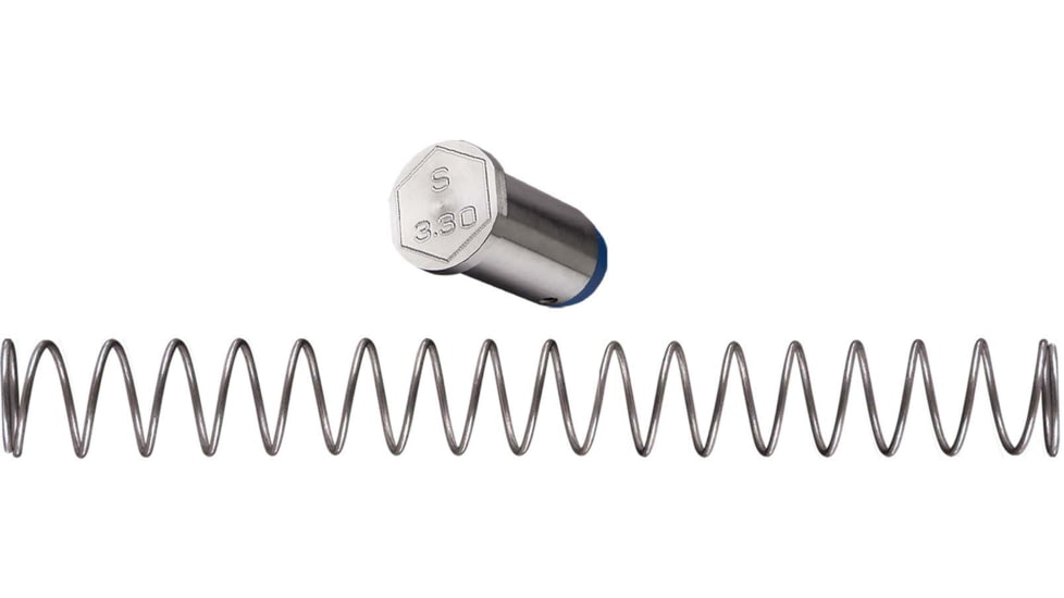 Maxim Defense Industries CQB Buffer &amp; Spring - STD - 3.3 oz., Silver/Blue, MXM-47564