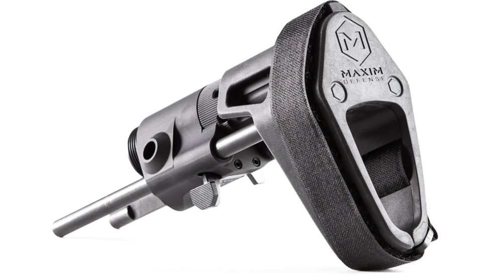 Maxim Defense Industries CQB Pistol PDW Brace for AR15, PCB Spring, Black, 8523976168