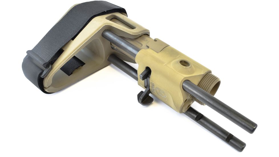 Maxim Defense Industries CQB Pistol PDW Brace, Maxim CQB Buffer &amp; Spring - H2, FDE, 8523976167