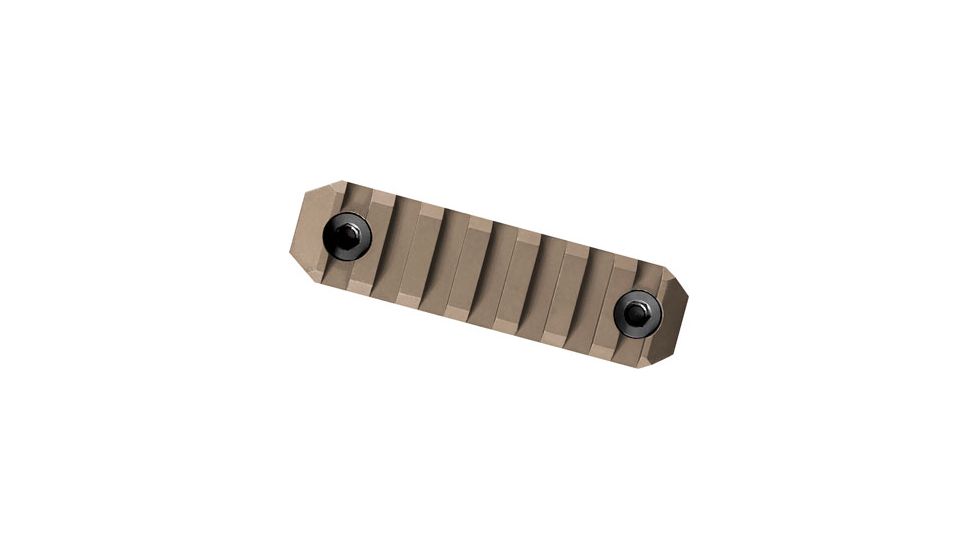 Maxim Defense Industries M-RAX - M-Slot Picatinny Rail, FDE, 2 - M-Slot, 3.145in, 1.54oz, MXM-47587