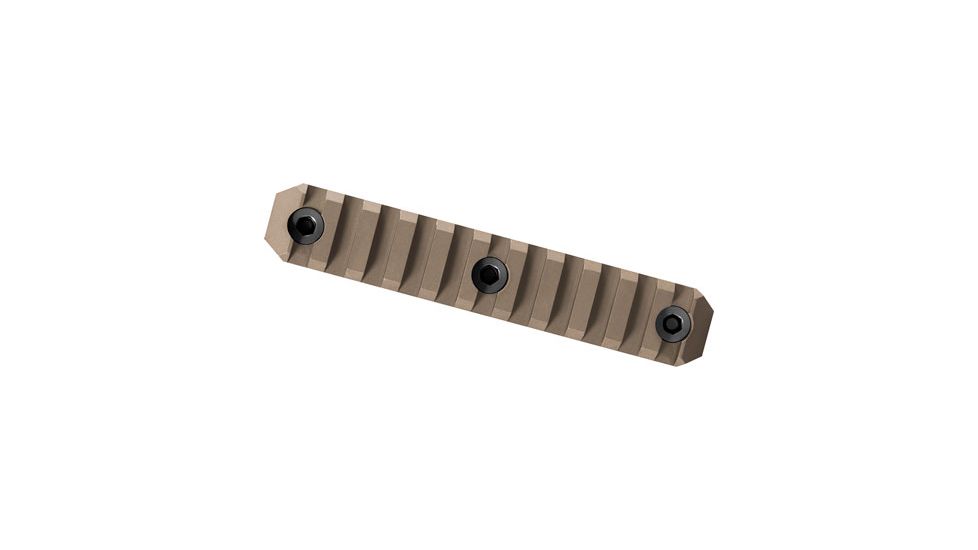 Maxim Defense Industries M-RAX - M-Slot Picatinny Rail, FDE, 3 - M-Slot, 4.720in, 2.31oz, MXM-47591