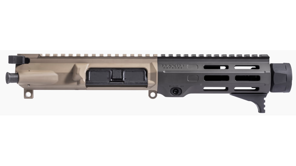 Maxim Defense Industries MD15-1505 Upper Receiver, .300 AAC Blackout, 14.5in, 5.5in, Medium Barrel, Pistol, 1-5 Twist, 5/8x24 Thread, M-Slot Handguard, Hatebrake, Type III Anodizing, Urban, MXM-48192