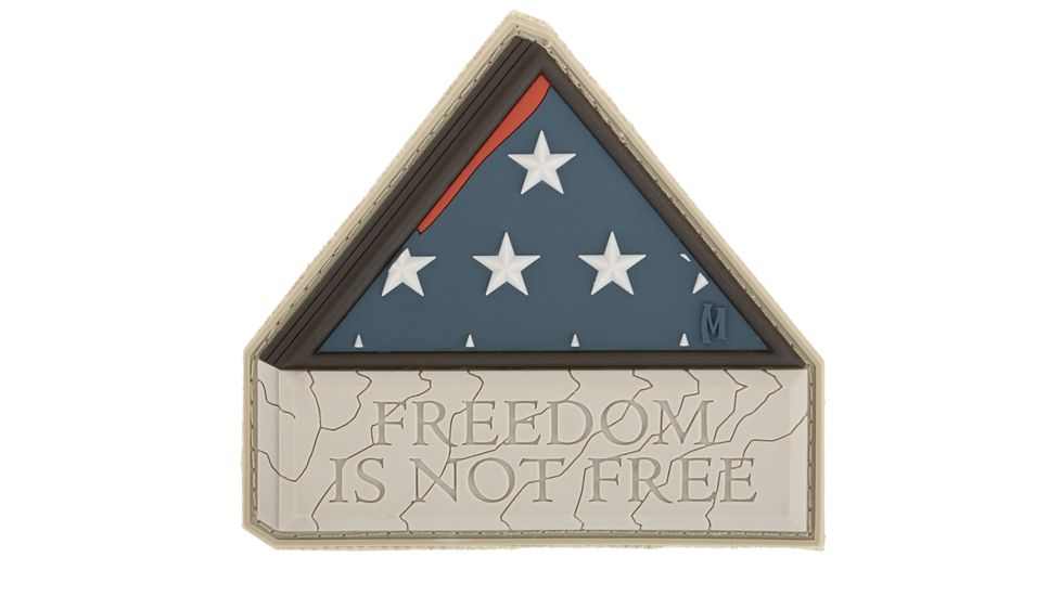 Maxpedition Freedom Is Not Free Patch, Arid, 3in x 2.8in FINFA
