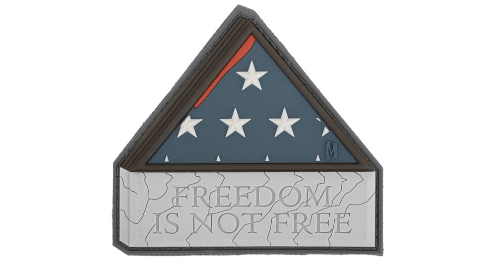 Maxpedition Freedom Is Not Free Patch, SWAT, 3in x 2.8in FINFS