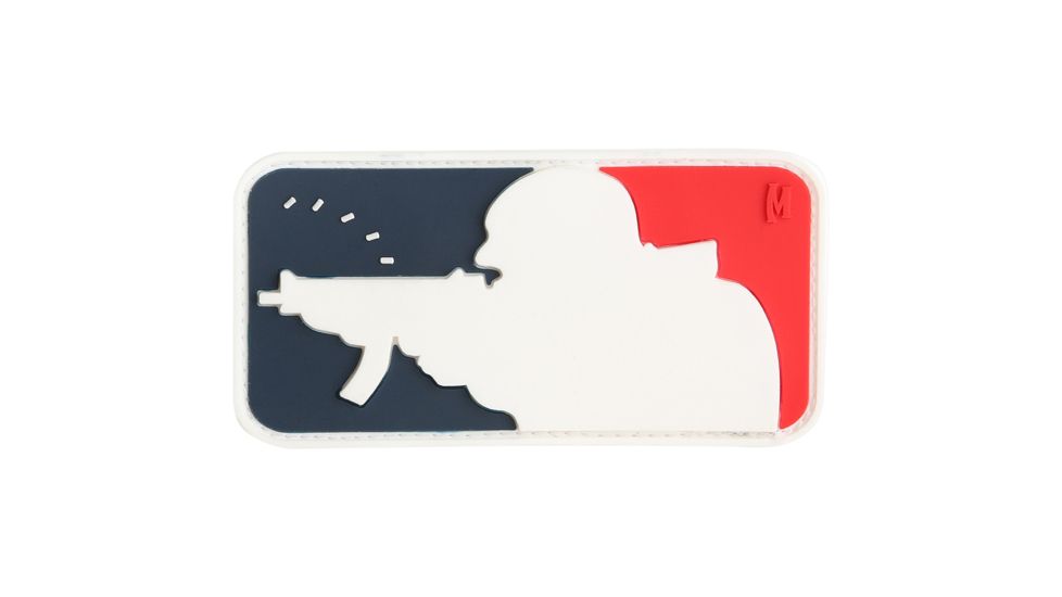 Maxpedition Major League Shooter Patch, Full Color, 3in x 1.6in MLSHC