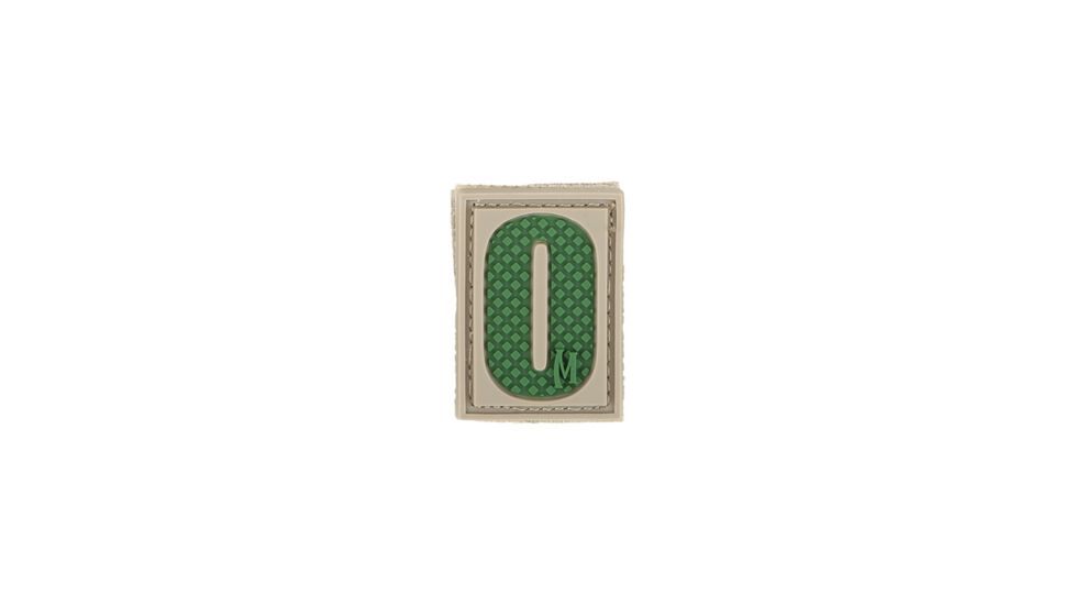 Maxpedition Number 0 Morale Patch, Arid, 0.84in x 1.18in NUM0A