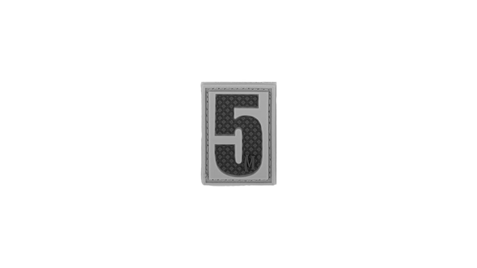 Maxpedition Number 5 Morale Patch, SWAT, 0.84in x 1.18in NUM5S