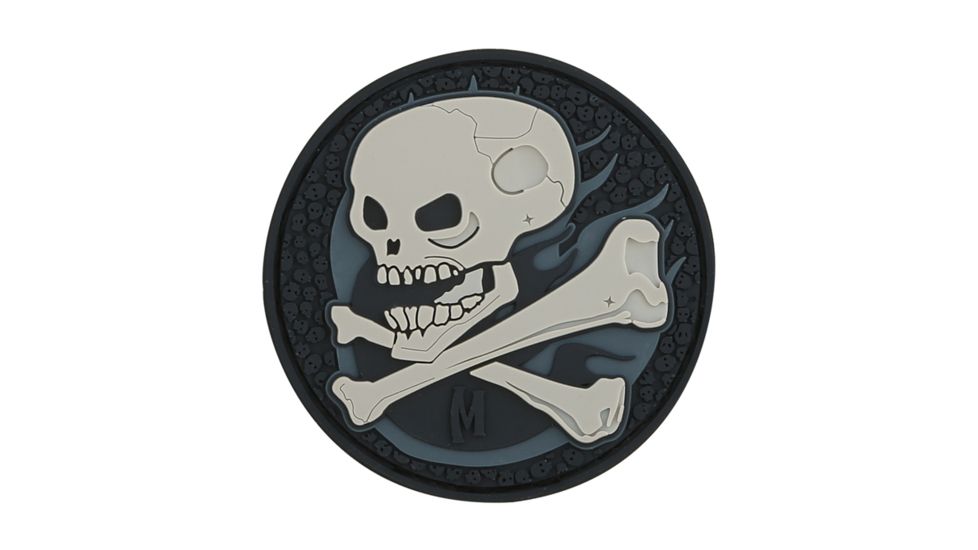 Maxpedition Skull Patch, SWAT, 2.5in x 2.5in SKULS