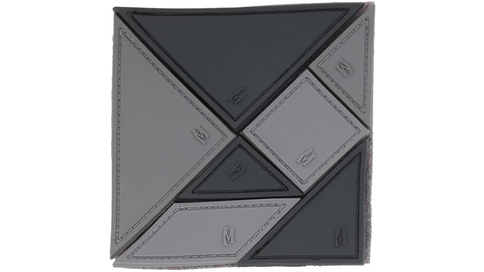 Maxpedition Tangram 7-Piece Patch, SWAT, 3in x 3in TANGS
