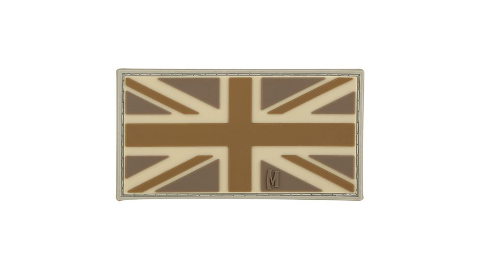 Maxpedition UK Flag Patch, Arid, 3in x 1.6in UKFLA