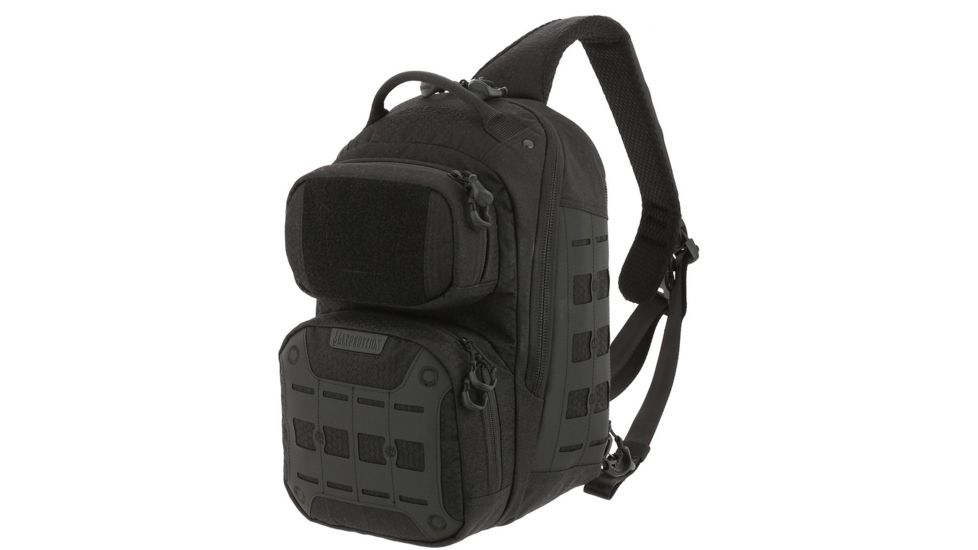 Maxpedition 15L Edgepeak v2.0 Ambidextrous Sling Pack, Black, EDP2BLK