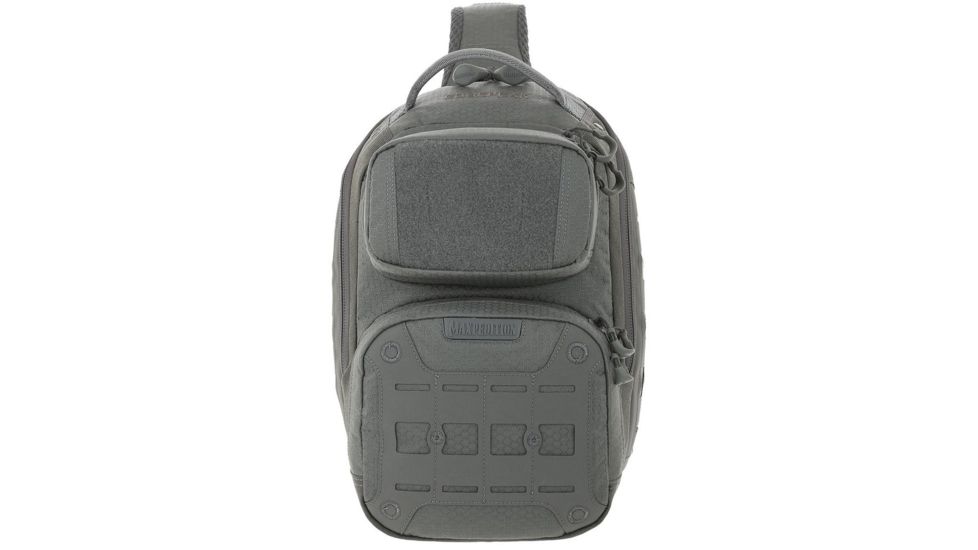 Maxpedition 15L Edgepeak v2.0 Ambidextrous Sling Pack, Gray, EDP2GRY