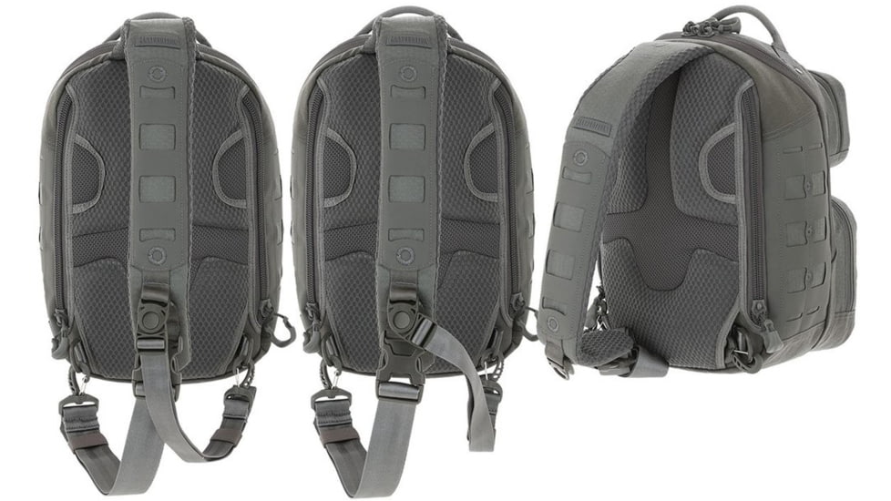 Maxpedition 15L Edgepeak v2.0 Ambidextrous Sling Pack, Gray, EDP2GRY