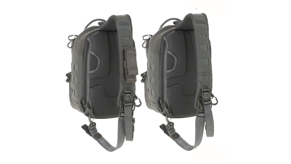 Maxpedition 15L Edgepeak v2.0 Ambidextrous Sling Pack, Gray, EDP2GRY