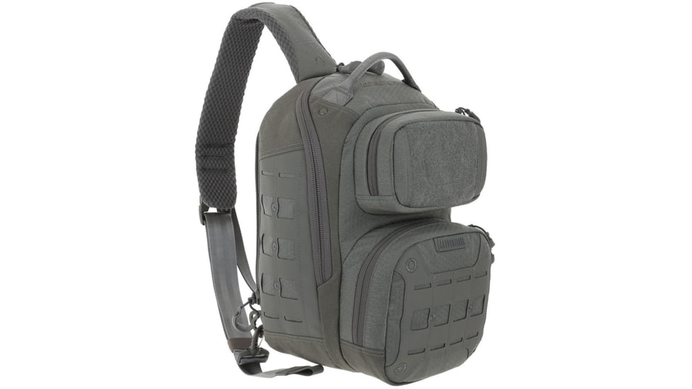 Maxpedition 15L Edgepeak v2.0 Ambidextrous Sling Pack, Gray, EDP2GRY