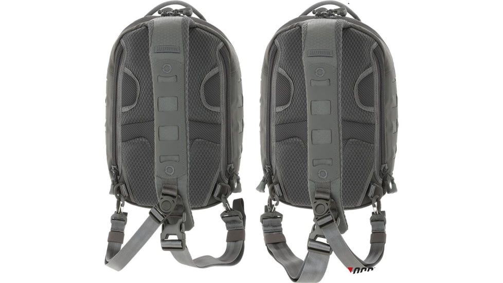 Maxpedition 15L Edgepeak v2.0 Ambidextrous Sling Pack, Gray, EDP2GRY