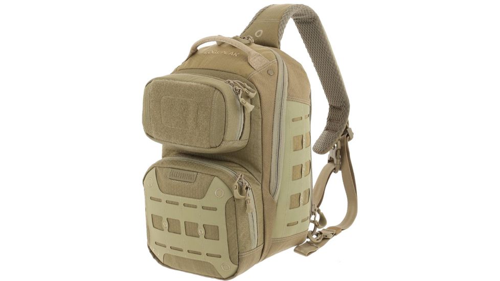 Maxpedition 15L Edgepeak v2.0 Ambidextrous Sling Pack, Tan, EDP2TAN