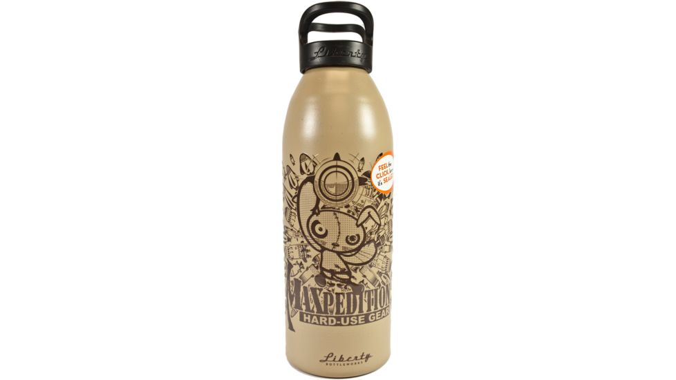 Maxpedition 32oz Water Bottle, AIR, Desert Tan LB32AIRD
