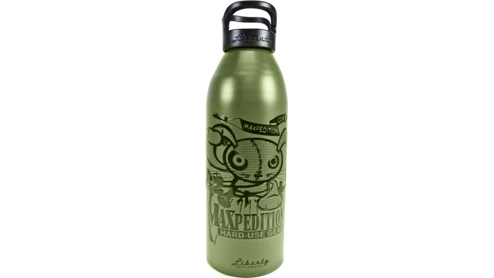 Maxpedition 32oz Water Bottle, LAND, Woodland LB32LANDW
