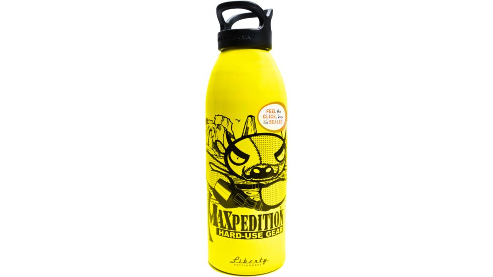 Maxpedition 32oz Water Bottle, SEA, Yellow LB32SEAY