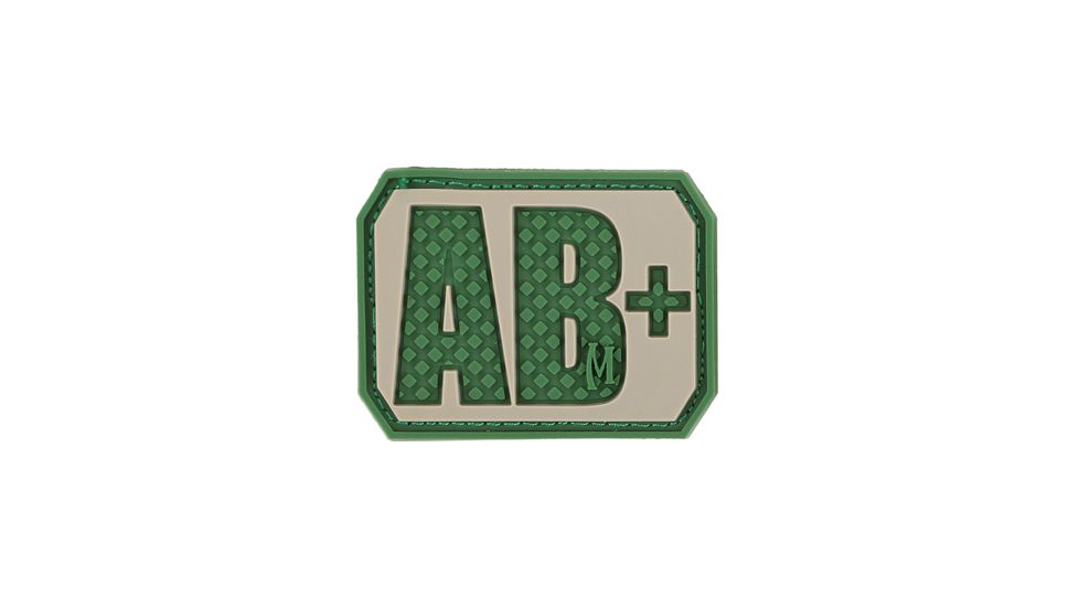 Maxpedition AB+ POS Blood Type Patch, Arid BTABPA