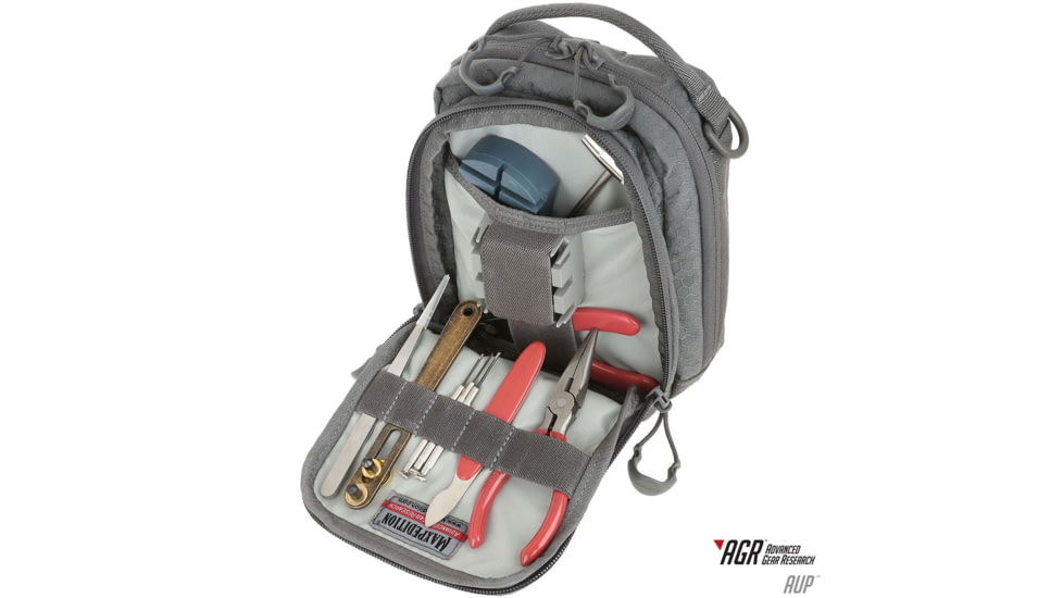 Maxpedition Aup Accordion Utility Pouch, Gray, AUPGRY