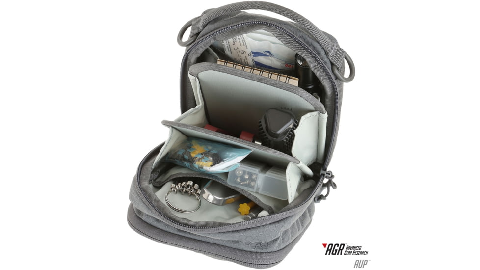 Maxpedition Aup Accordion Utility Pouch, Gray, AUPGRY