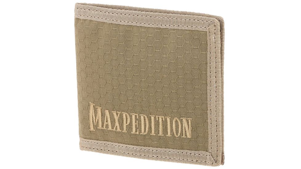Maxpedition BFW Bi Fold Wallet, Tan, BFWTAN