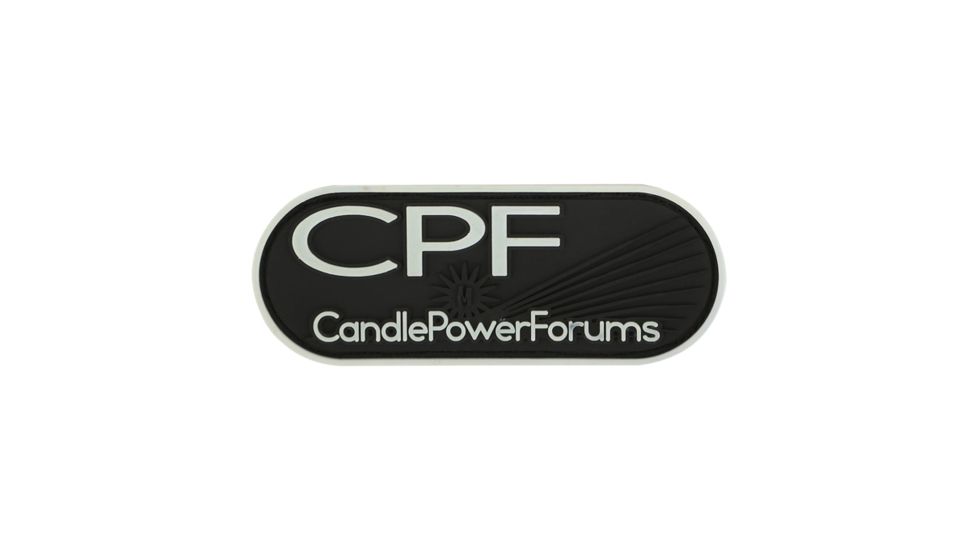 Maxpedition CandlePowerForums.com Morale Patch,Glow CPFSZ