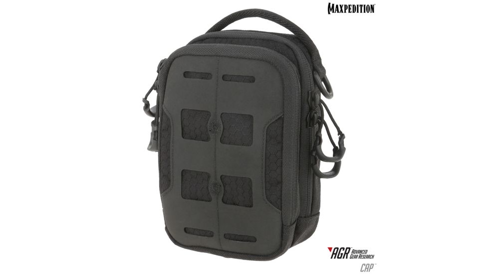 Maxpedition Cap Compact Admin Pouch, Black CAPBLK