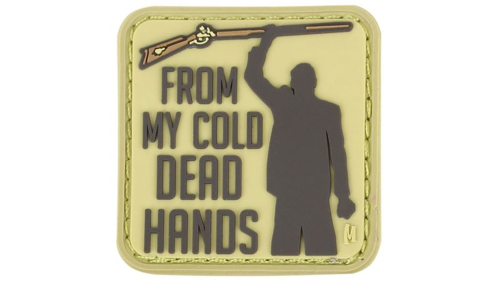 Maxpedition Cold Dead Hands Morale Patch,1.5x1.5in,Arid CDHSA