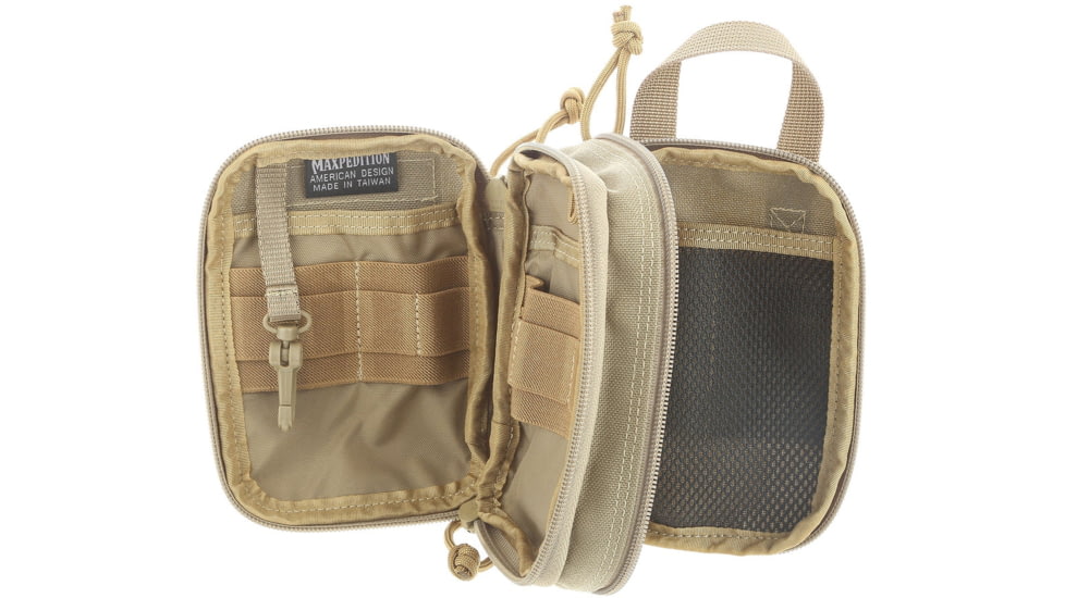 Maxpedition Double-decker Mini Pocket Organizer, Khaki - 0258K