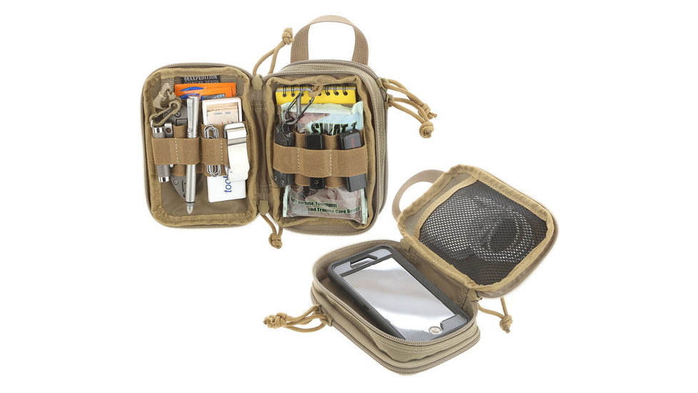 Maxpedition Double-decker Mini Pocket Organizer, Khaki - 0258K
