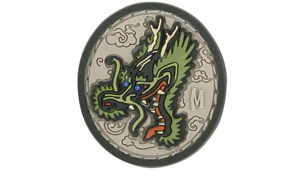 Maxpedition Dragon Head Morale Patch,1.23x1.36in,Arid DRGHA