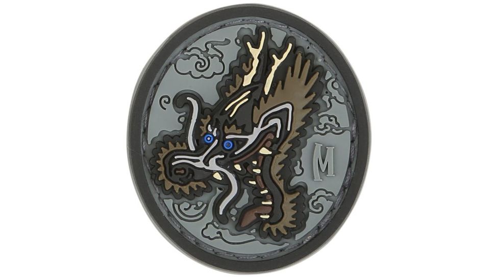 Maxpedition Dragon Head Morale Patch,1.23x1.36in,SWAT DRGHS
