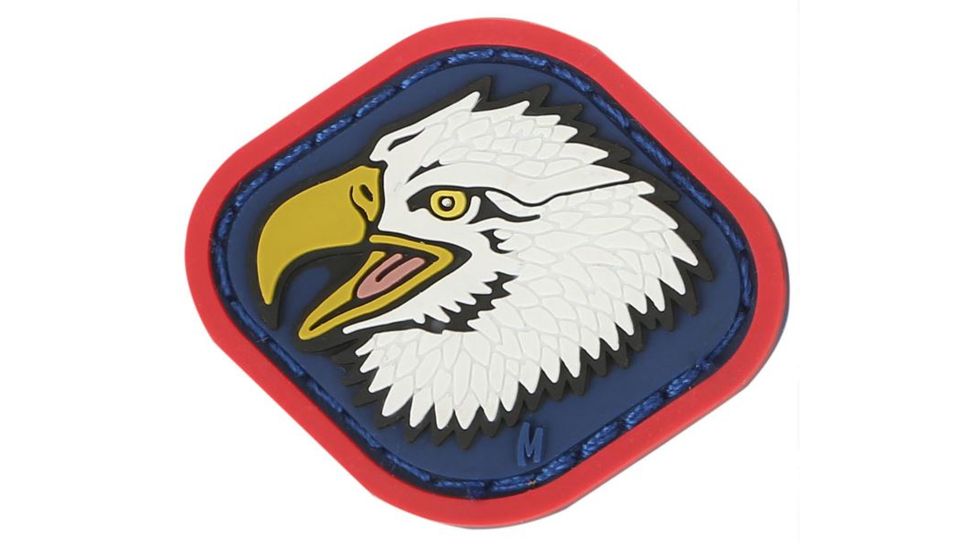 Maxpedition Eagle Head Morale Patch,1.5x1.25in,Full Color EGHDC
