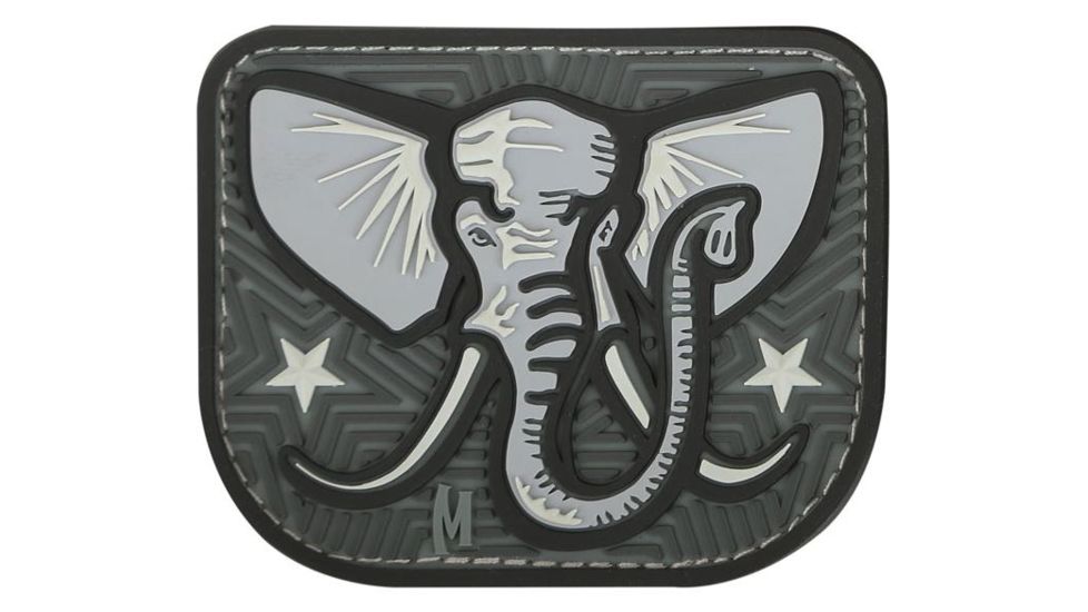 Maxpedition Elephant Morale Patch,2.9x2.4in,SWAT ELPHS