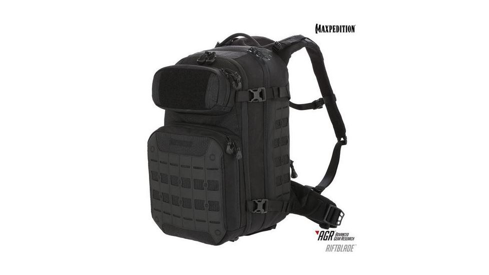 Maxpedition Enabled Backpack 30L, Riftblade CCW, Black, 11 L x 11 W x 19 H in, RBDBLK