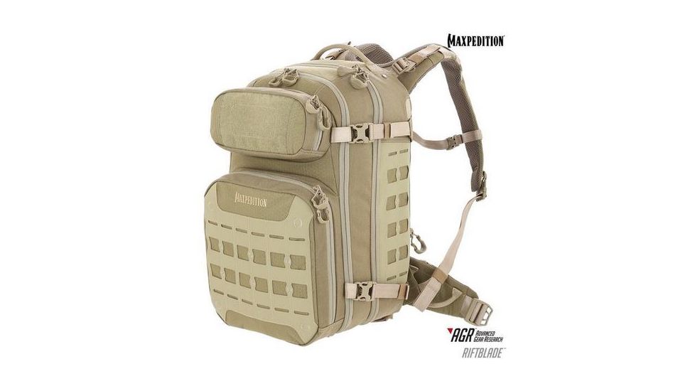 Maxpedition Enabled Backpack 30L, Riftblade CCW, Tan, 11 L x 11 W x 19 H in, RBDTAN