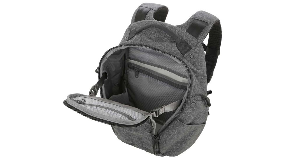 Maxpedition Entity 21 CCW-Enabled EDC Backpack, 21L, Charcoal NTTPK21CH