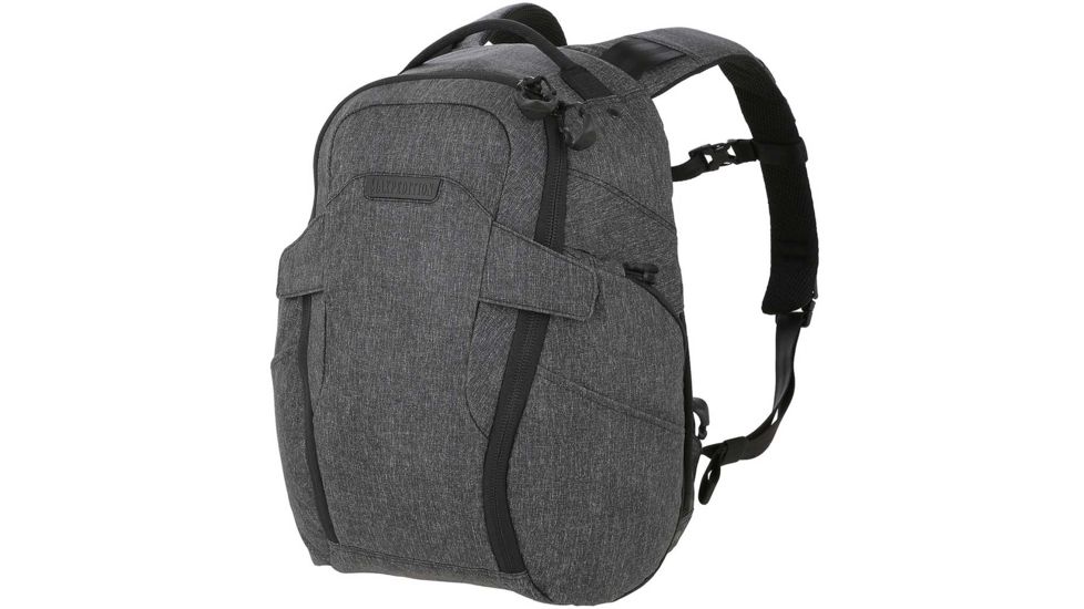 Maxpedition Entity 21 CCW-Enabled EDC Backpack, 21L, Charcoal NTTPK21CH