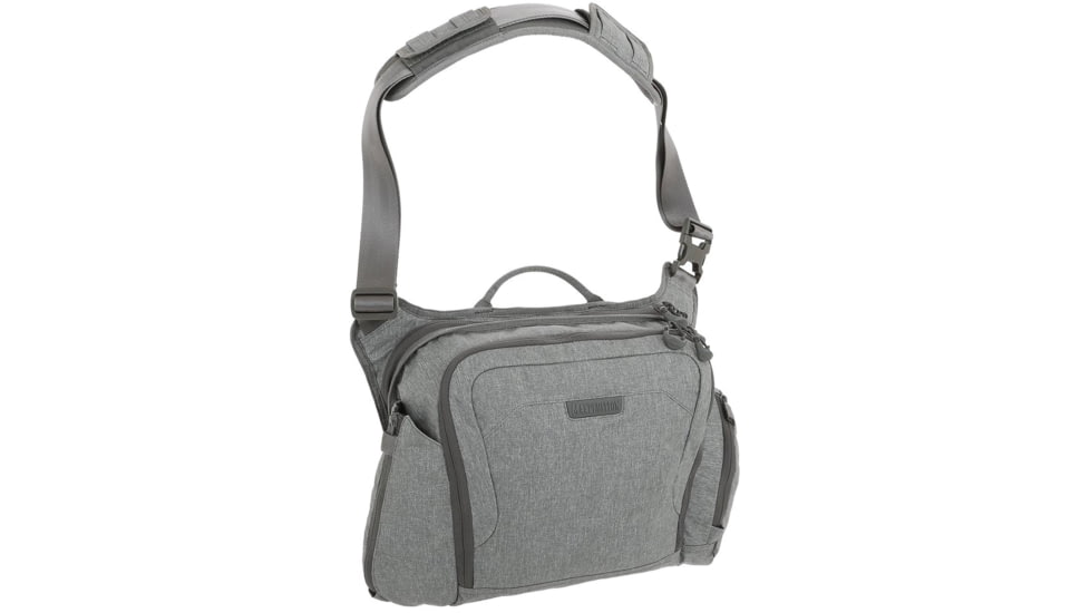 Maxpedition Entity Crossbody Bag, Ash, Large, 14 L, NTTCBLAS