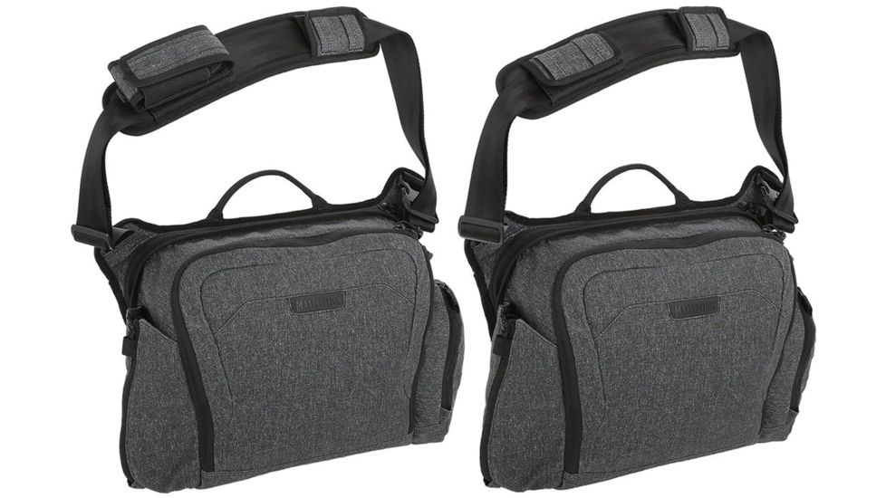 Maxpedition Entity Crossbody Bag, Charcoal, Large, 14 L, NTTCBLCH