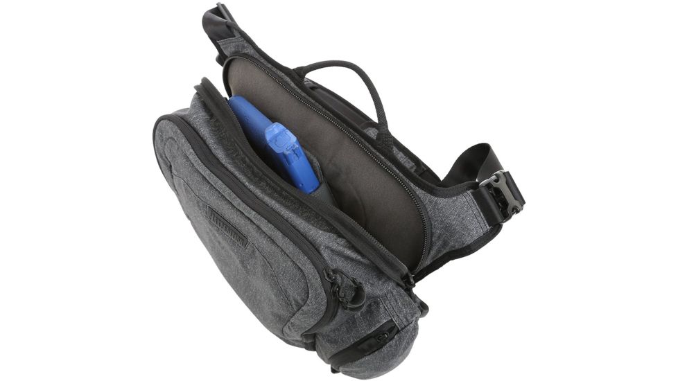 Maxpedition Entity Crossbody Bag, Charcoal, Large, 14 L, NTTCBLCH