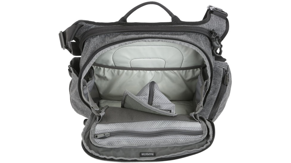 Maxpedition Entity Crossbody Bag, Charcoal, Large, 14 L, NTTCBLCH
