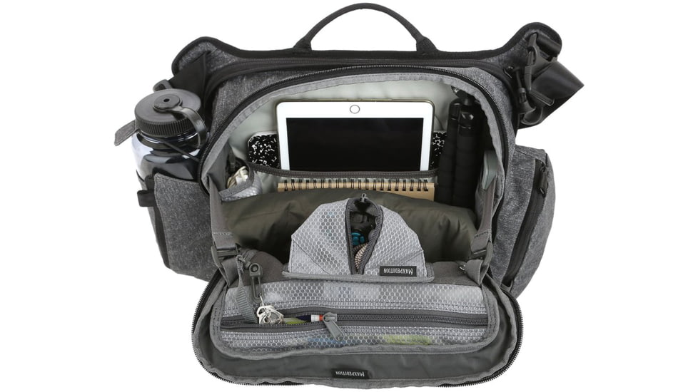 Maxpedition Entity Crossbody Bag, Charcoal, Large, 14 L, NTTCBLCH