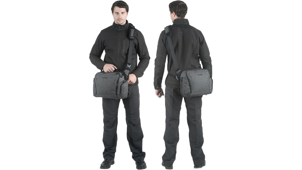 Maxpedition Entity Crossbody Bag, Charcoal, Large, 14 L, NTTCBLCH