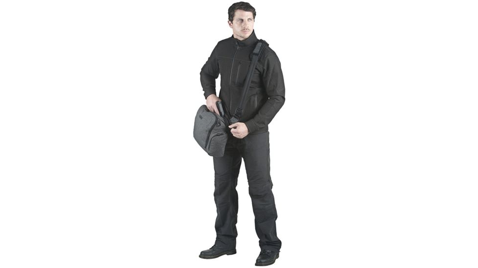 Maxpedition Entity Crossbody Bag, Charcoal, Large, 14 L, NTTCBLCH