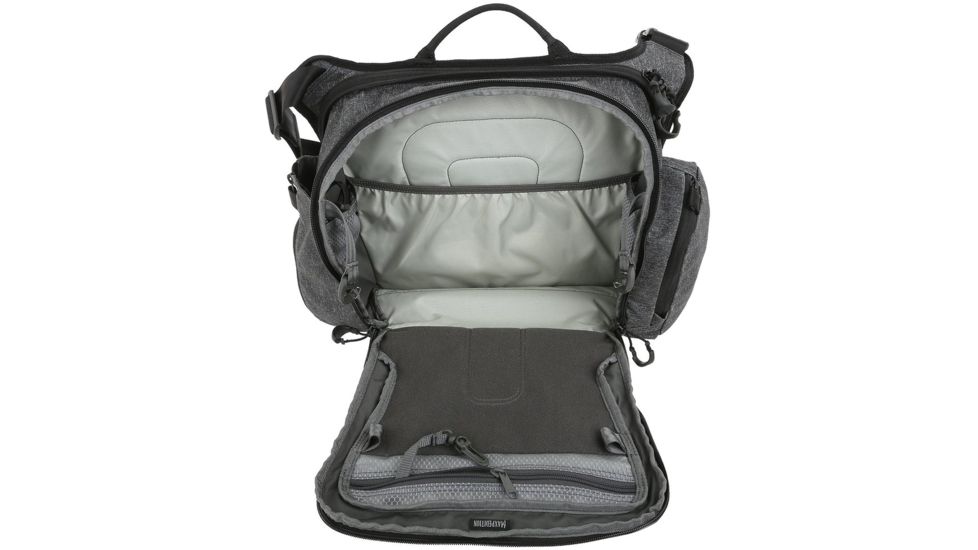 Maxpedition Entity Crossbody Bag, Charcoal, Large, 14 L, NTTCBLCH
